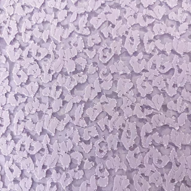 97% POLYESTER 3%SP 3D LEOPARD JACQUARD LACE FABRIC