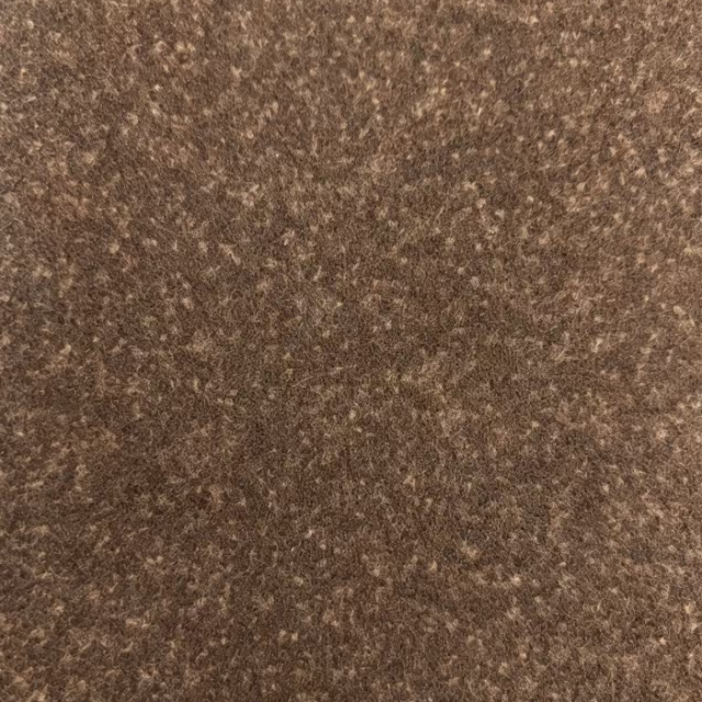 80% POLY 20% RAYON DEEP BROWN TWEED WOOL