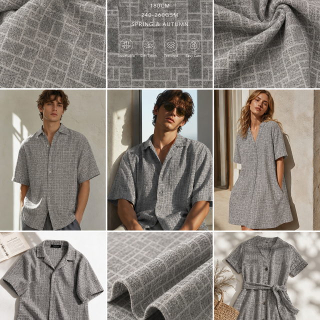 75% POLY 20% LYOCELL 5%SP TEXTURED EASE