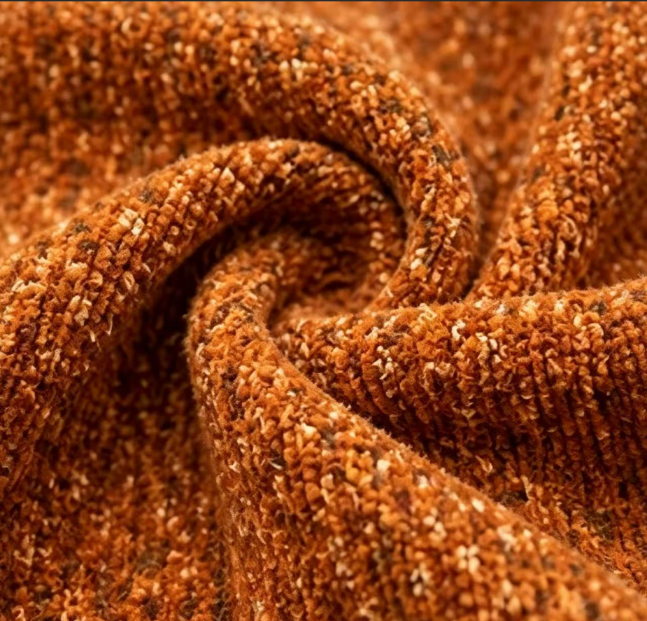 100%POLYESTER MILLE BOUCLE KNIT FABRIC
