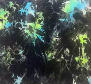 100% COTTON TIE-DYE FRENCH TERRY FABRIC