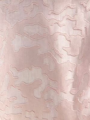 100%POLYESTER SILVER THREAD CUTWORK FABRIC